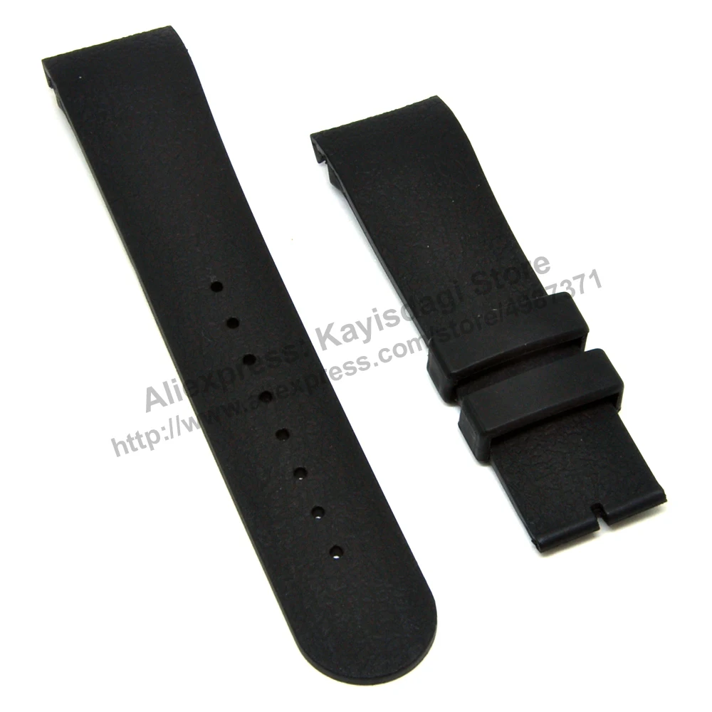 Compatible Calvin Klein CK K22176 , K22211 , K22271 , K22471 - 22mm Black Rubber Replacement Watch Band Strap