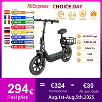 JUICEASE 500W Electric Scooter 10.4/22.5AH Battery Phone Holder Powerful Escooter 45-100KM Max Range Smart Electric Kick Scooter