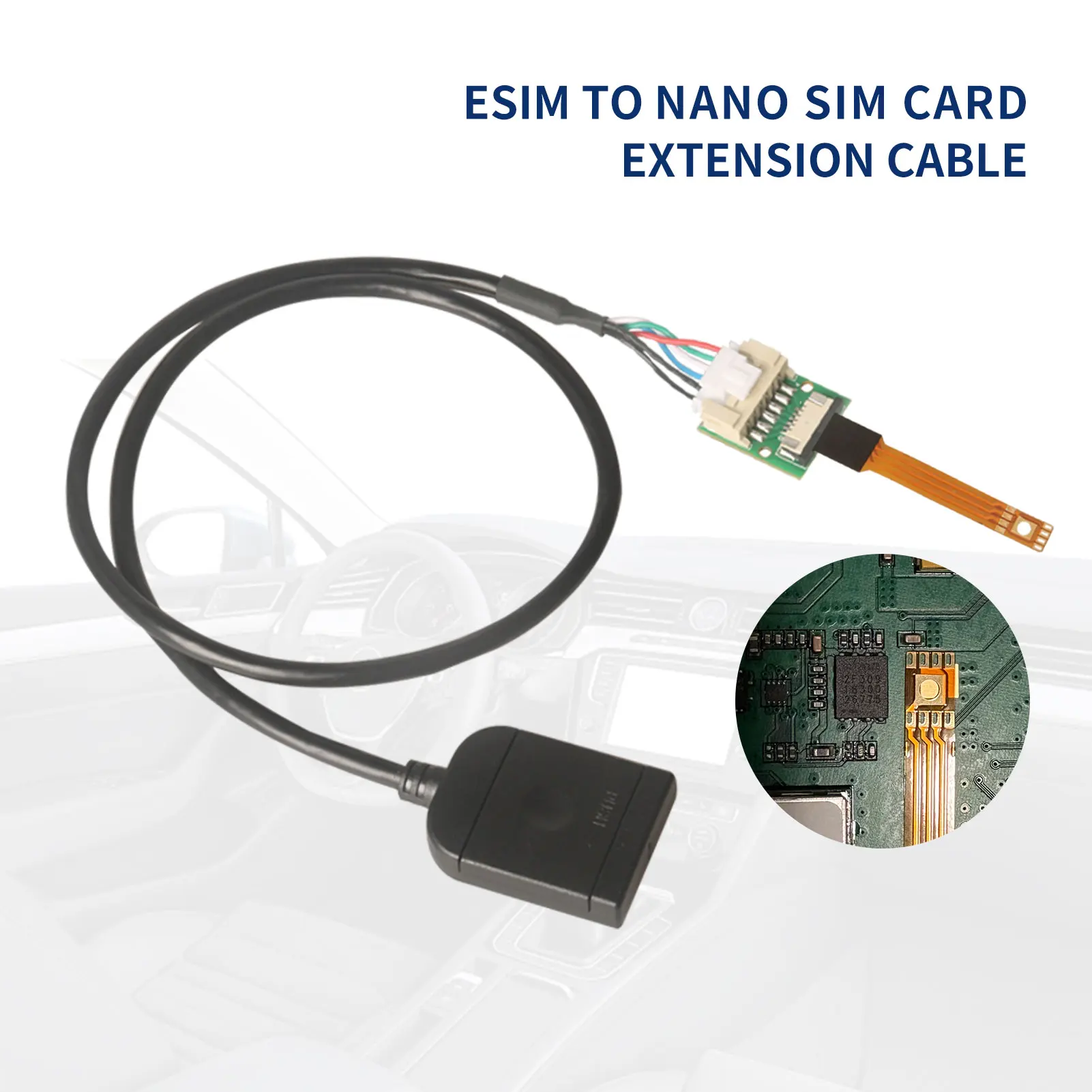 أندرويد سيارة الوسائط المتعددة GPS 4G واجهة كابل استبدال موصل فتحة السيارة بطاقة SIM مهائي كابلات قطع غيار السيارات كابل استبدال #3