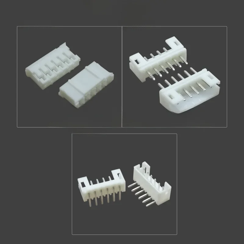 100 pièces 6P JST PH 2.0 prise 2.0mm pas 6 broches mâle et femelle connecteurs d'en-tête de boîtier câble électrique connecteur de fil électrique