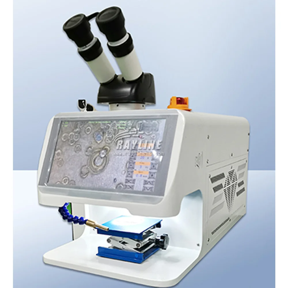 Factory Price Gold Silver Large Touch Screen Portable Desktop 60W 150W Jewelry Laser Welding Machine