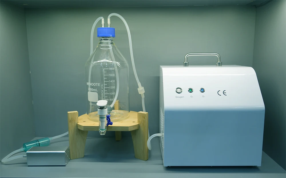 all-in-one machine Oxy -Ozone machine  ozone qDual Generator for making ozone oil