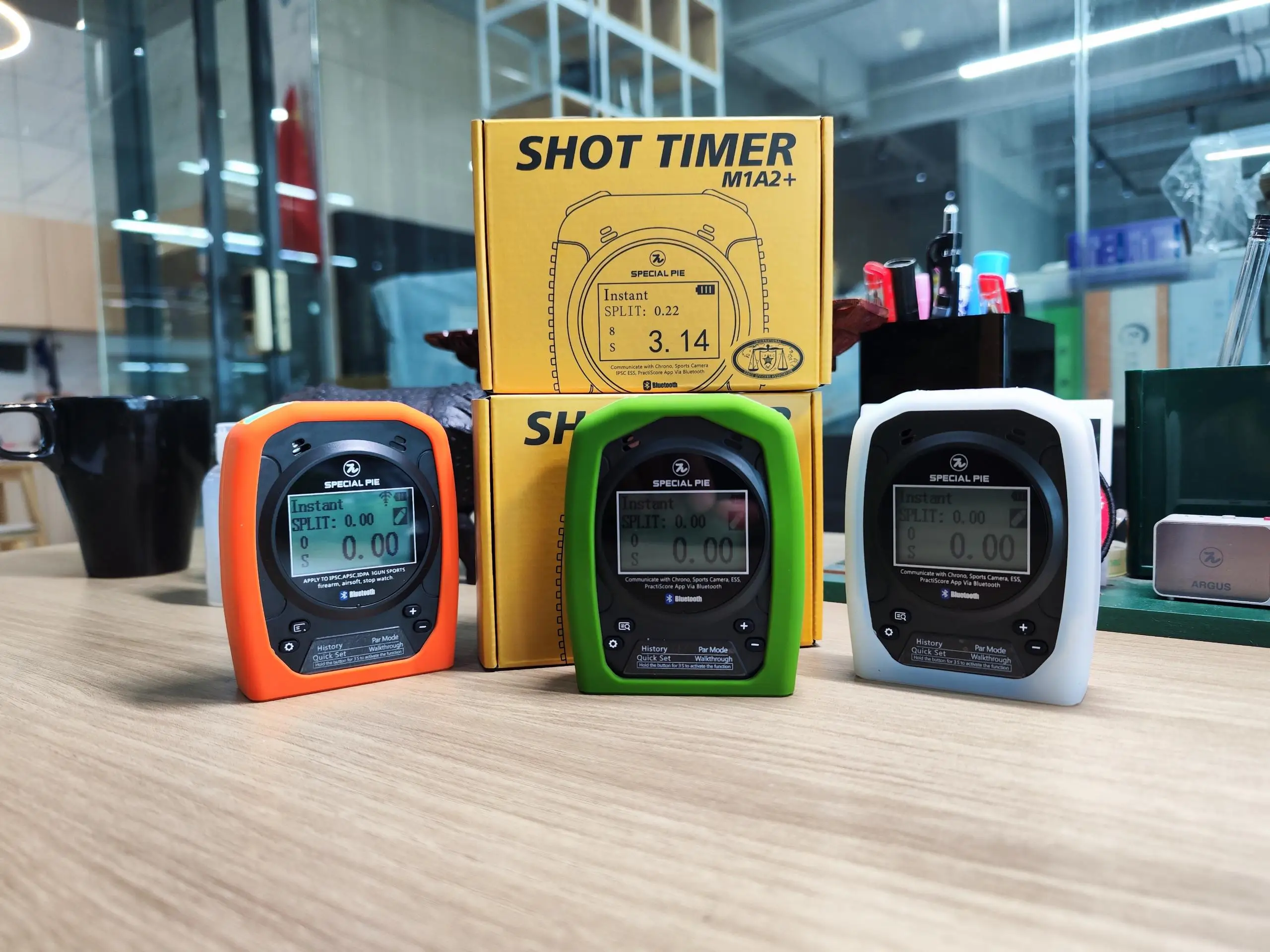 Special Pie Timer Case Silicone Protective Case Waterproof Drop-proof Hunting Timer Case for Shooting IPSC IDPA