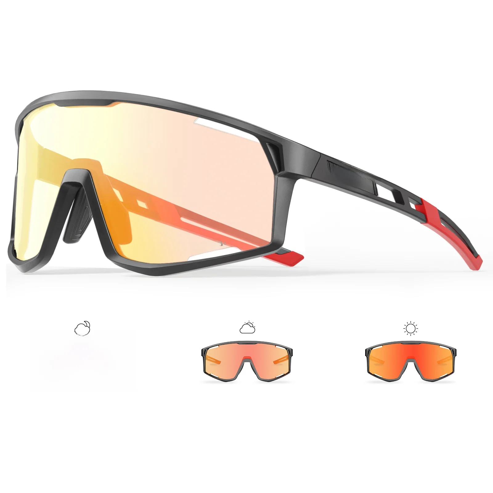 AliExpress kapvoe Kapvoe Outdoor Photochromic Cycling Sunglasses Bicycle Cycling Glasses Men Women Road Bike UV400 Goggles Mountain Sports Eyewear
