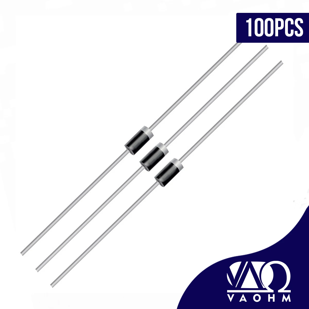 FR101 FR102 FR103 FR104 FR105 FR106 FR107 DO-41 diodo assiale con piombo per uso generale 50-1000V 1A 100 pz/lotto