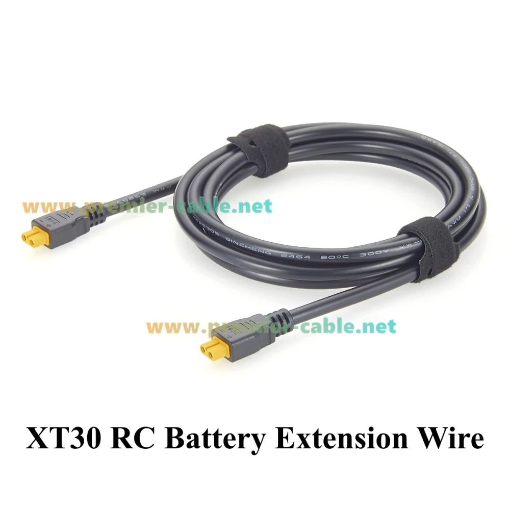 XT30 Buchse-zu-Buchse Adapterkabel 16AWG Hochstrom XT30 Stromkabel für LiPo-Akku, FPV-Drohne, RC-Auto, Tragbares Stromgerät – Detail 5