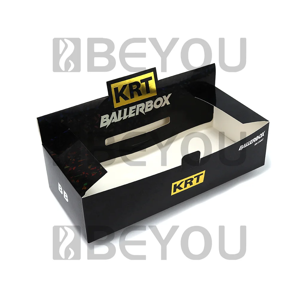 KRT Empty Cartridge Storage Box Hologramic Mini 510 Tank Container 1ml Disposable Folding Paper Boxes Customize Packaging