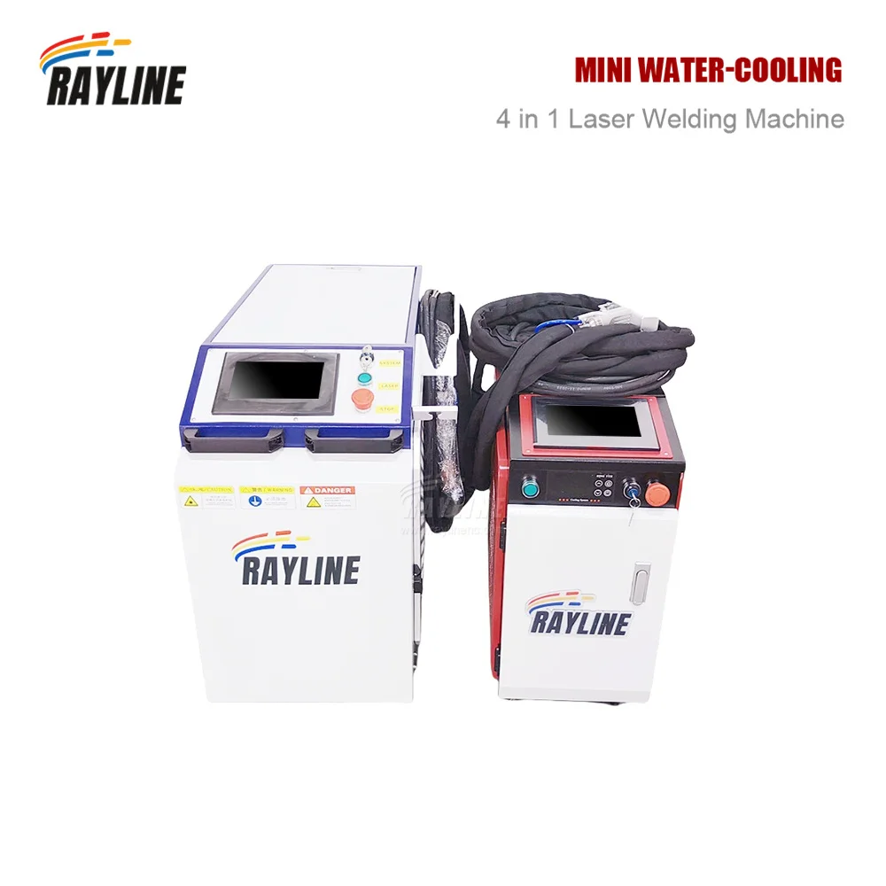 Industrial 4 in 1 Welding Machine 1500W 2000W 3000W Aluminum Carbon Steel Stainless Steel Metal Laser Welding Machine