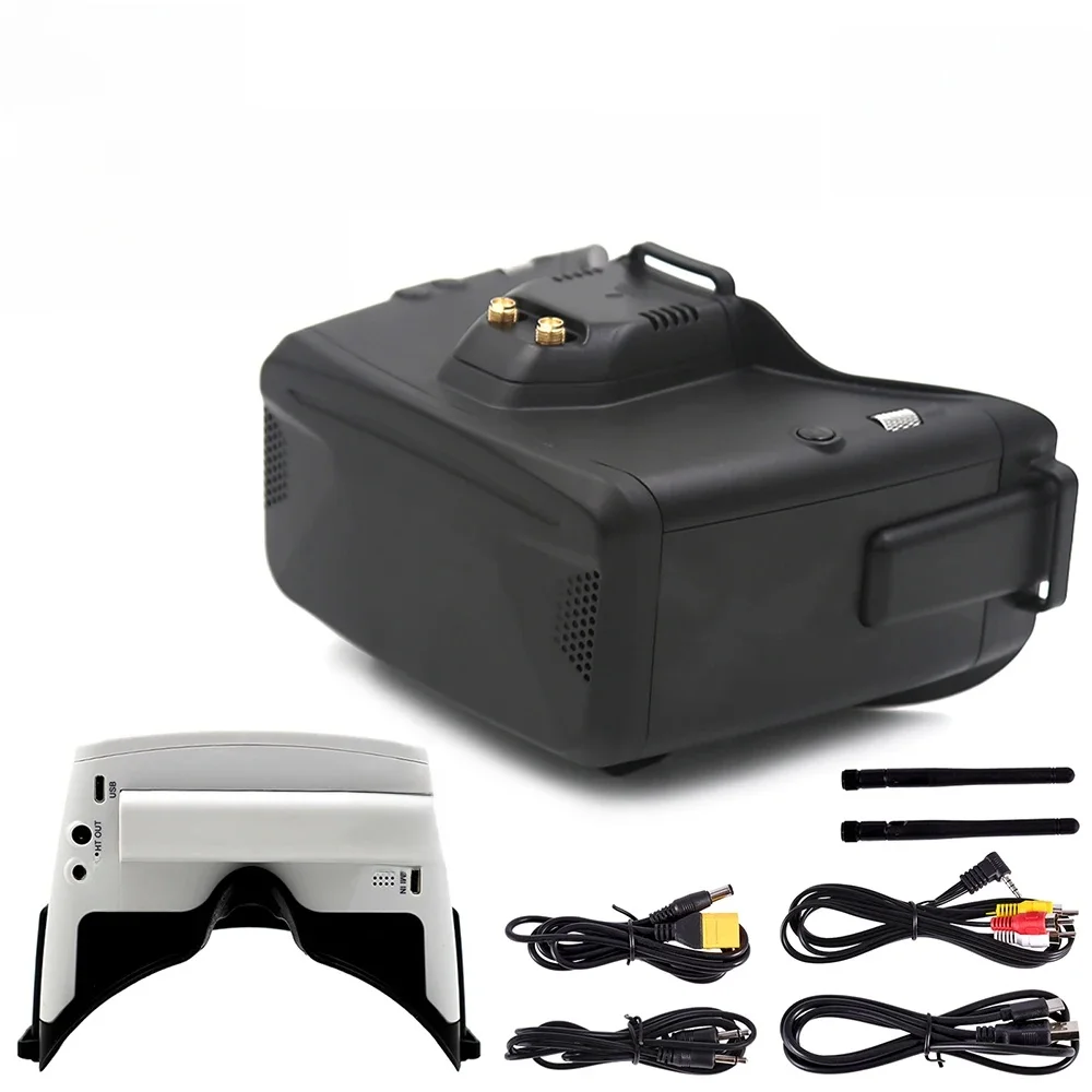 SKYZONE Cobra SD X V4 FPV Videobril 800x480 4.3in Cobra 1280x720 4.1in 5.8G 48CH Ontvanger Hoofd Tracker DVR voor FPV - afbeelding 2