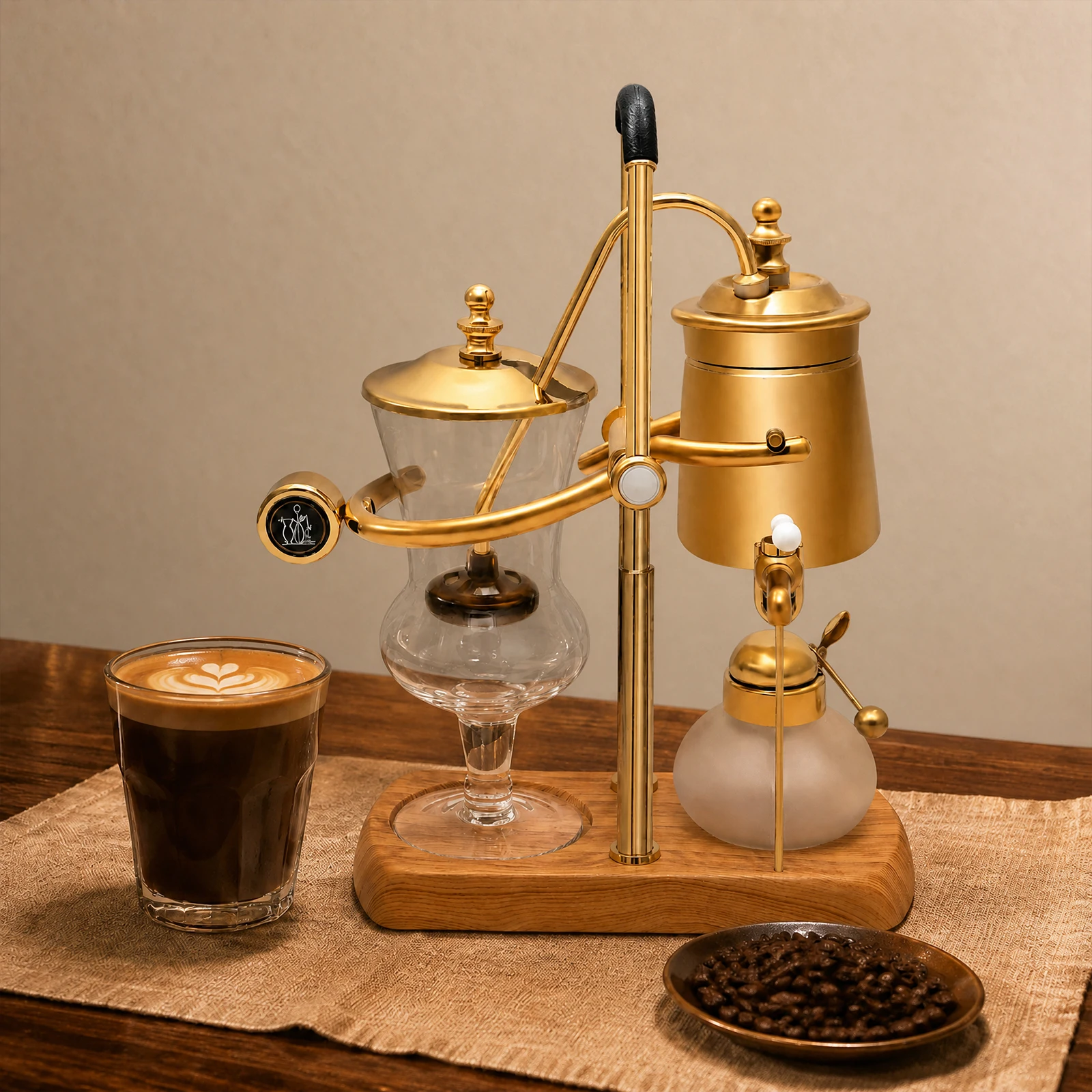 Unique Gravity Balance Siphon Coffee Maker, Vintage Manual Coffee Maker, Gravity Coffee Maker for Offices Lounge Bars