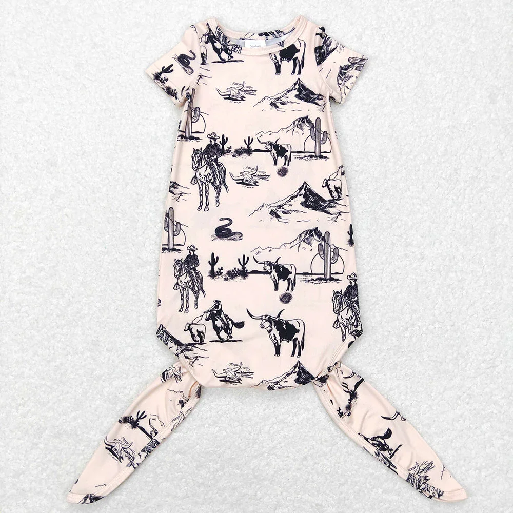 Novo verão 17 cores bebê recém-nascido manga curta pijamas vestidos atacado boutique crianças roupas do miúdo sono macacão