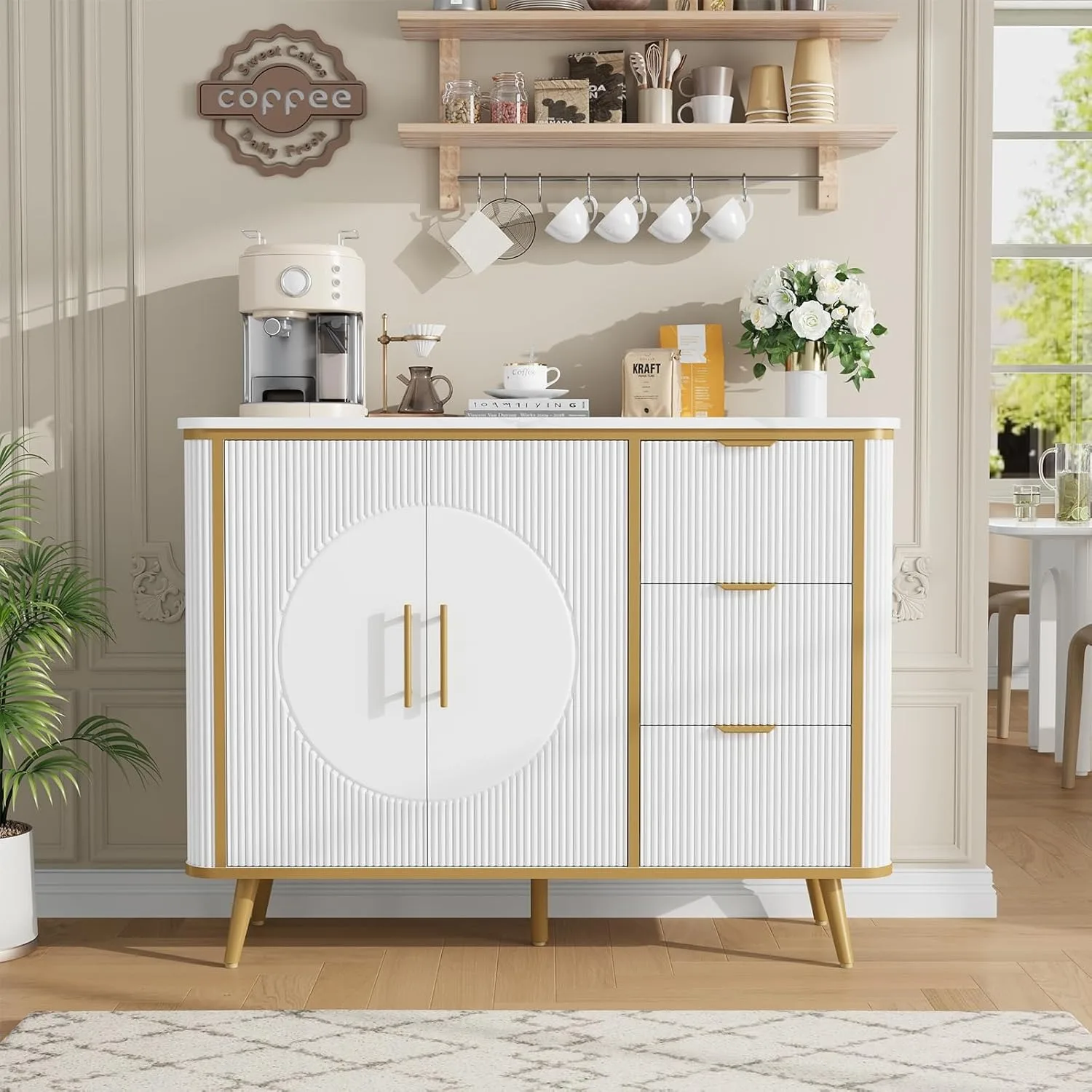 47.3" Modern Buffet…