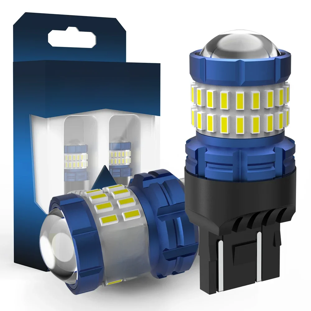 AENVTOL 2x Canbus T20 7440 W21W 7443 W21/5W SRCK LED Backup Reverse Lampen Tagfahrlicht Bremse Rücklicht Blinker Lampe
