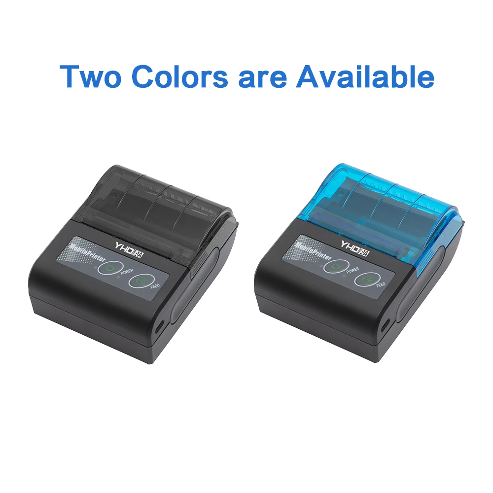 Picture 4: 58mm Portable Bluetooth Thermal Receipt Printer, 2 inch Handheld Cutter ESC & POS Printer for Windows/Android/IOS (YHD-5808L)