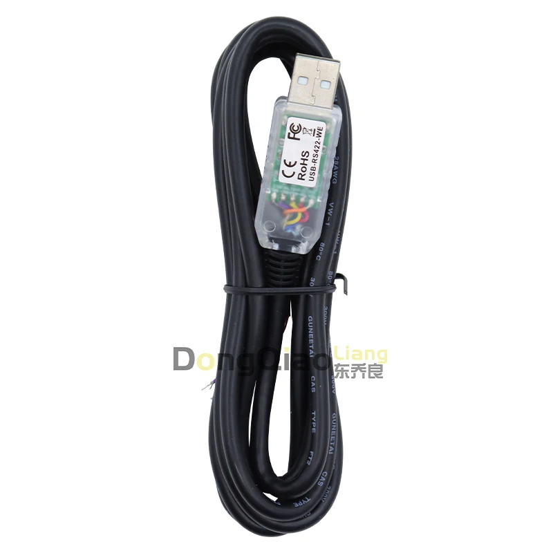 Voor de originele FTDI USB-RS422-WE-1800-BT seriële UART-converterkabel met niveauomzetting, direct uit voorraad leverbaar, 1,8 meter.