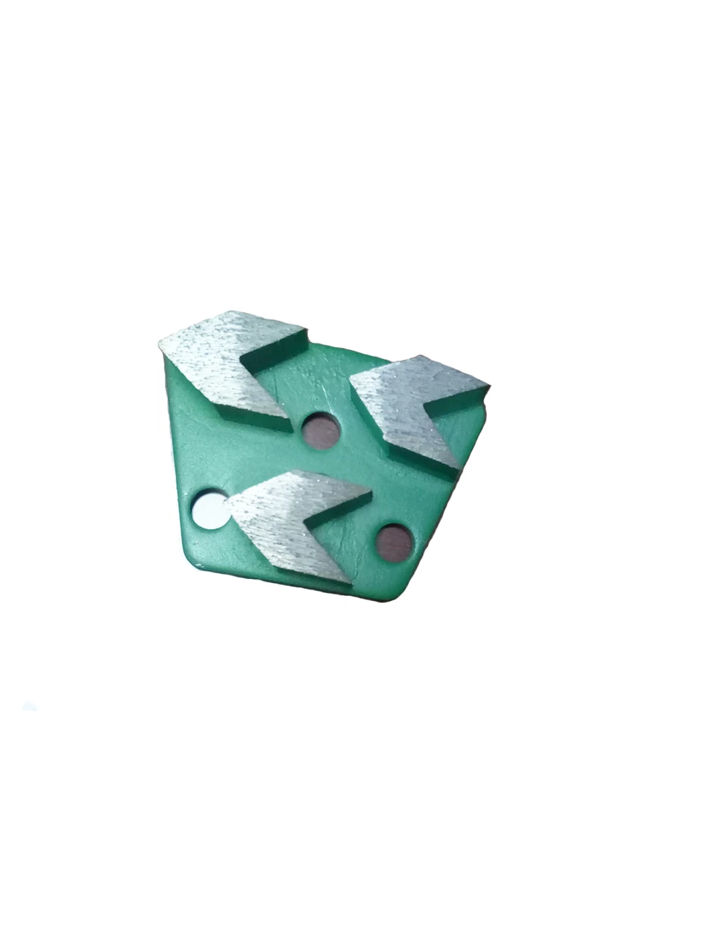 Trapezoid Sintered 3 Arrow Diamond Segments Metal Grinding Disc Block Wheel For Epoxy Solidified Terrazzo Concrete Floor