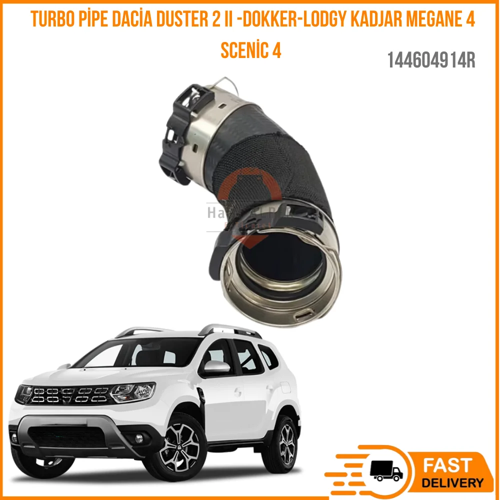 

For Turbo pipe Dacia Duster 2 II 144604914R-dokker-lodgy Kadjar Megane 4 Scenic 4 1.5 dCI Auto Spares