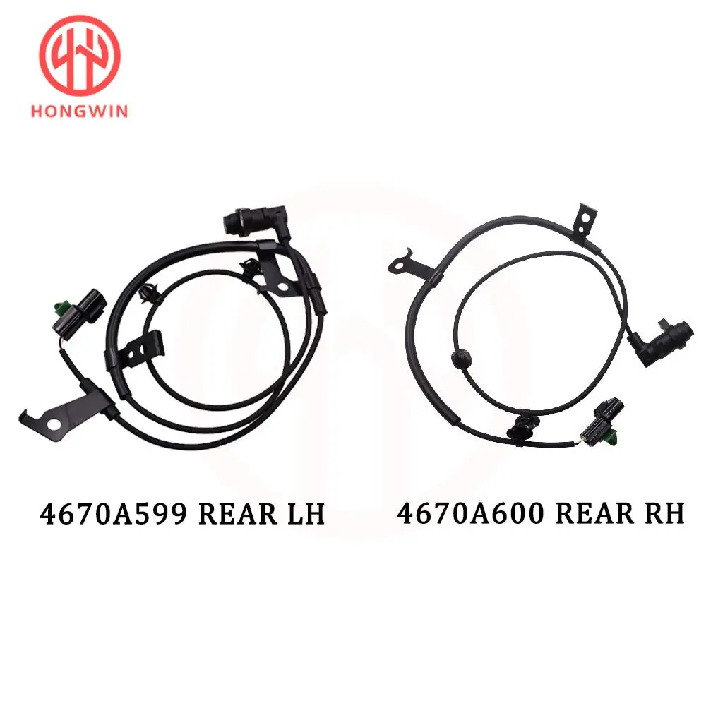 

HONGWIN Brand New Rear Left Right Wheel Speed ABS Sensor OEM: 4670A599 4670A600 For Mitsubishi L200 / Triton Nativa Pajero Sport