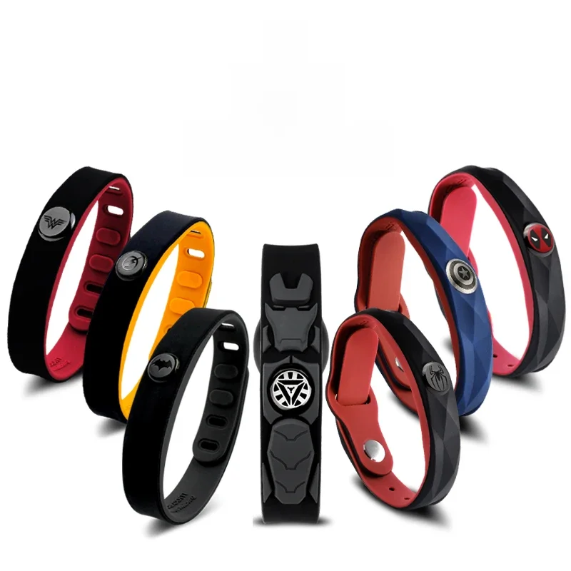 Power Ionics New Hero Anionen Sport Titan Mode wasserdicht Armband Armband frei Gravur Schmuck