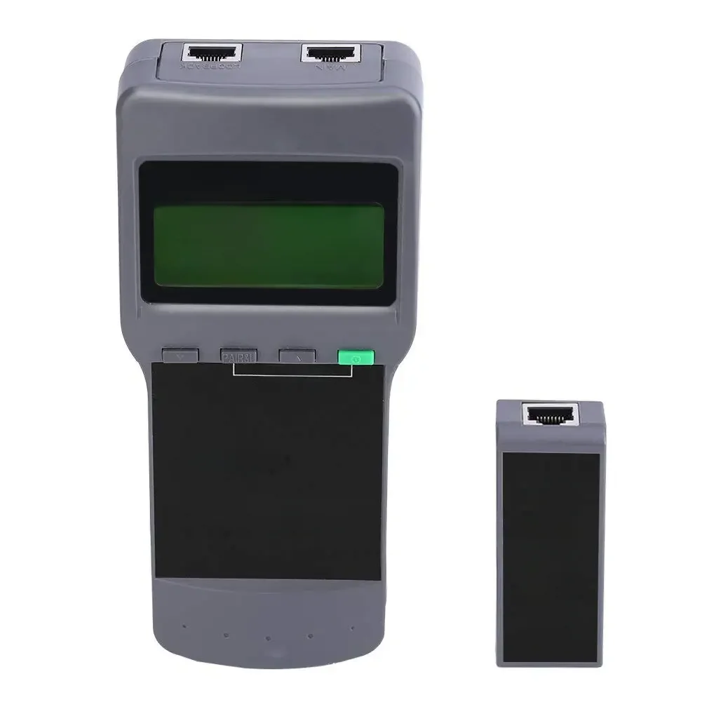 Przenośny miernik sieciowy SC8108 LCD RJ45 Cat5e Cat6 UTP Unshield Tester kabla LAN i miernik RJ11 Kabel telefoniczny z wyświetlaczem LCD — zdjęcie 2