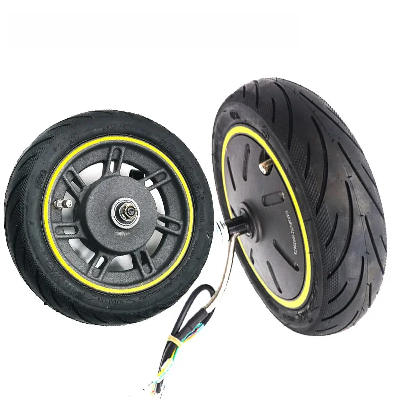 10 Zoll Vorderrad-Trommelbremse Komplett-Rad 60/70-6.5 Motor 36V350W Hinterradmotor Komplett-Rad Geeignet für MAX G30