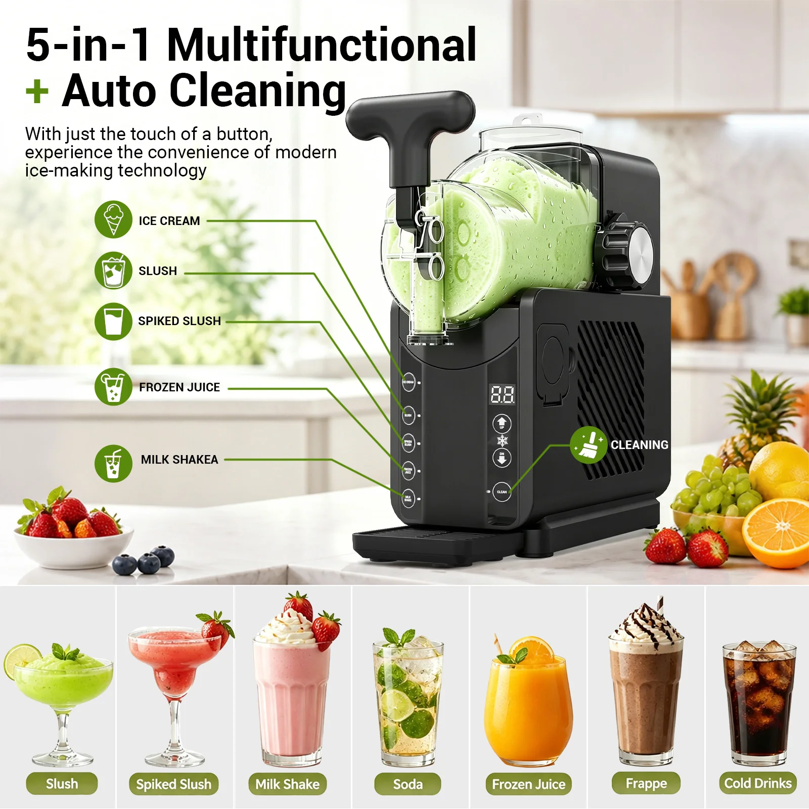 Macchina 2-in-1 per Slushie e  - Slushie Machine Vending recensione e prezzo
