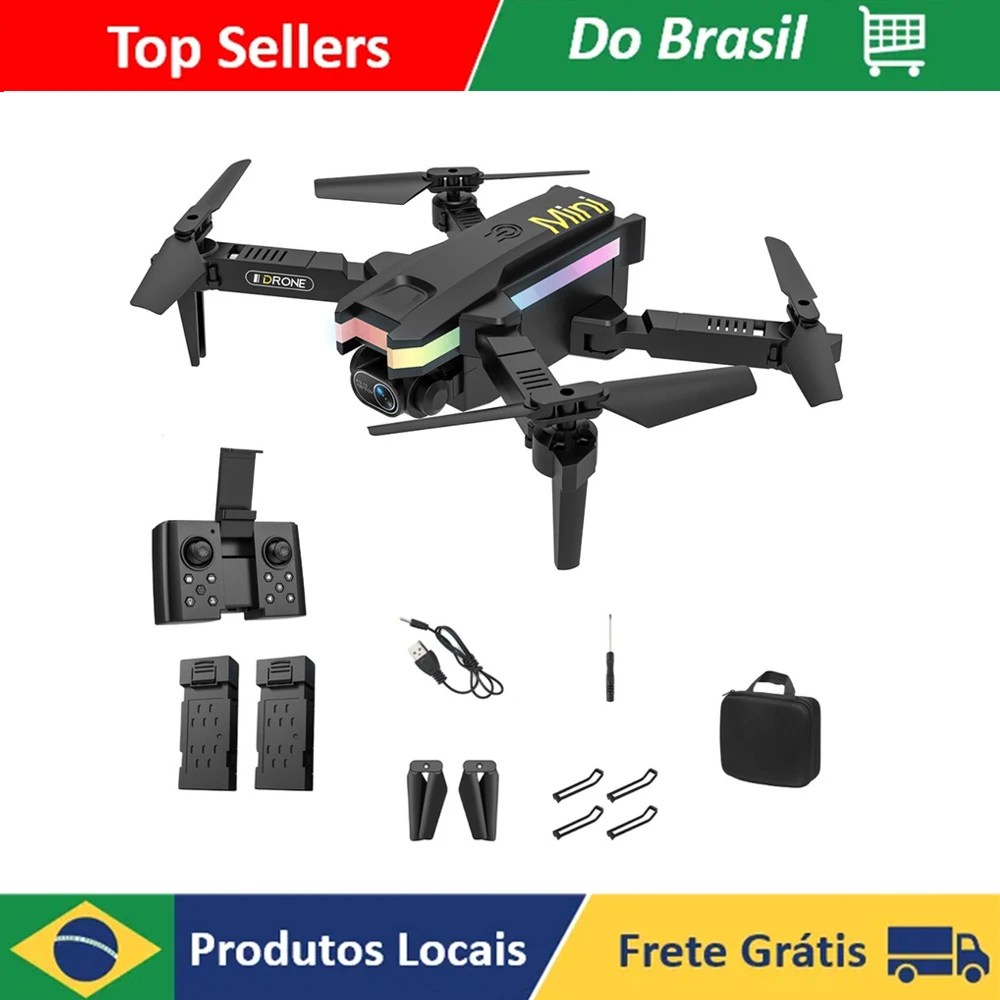 XT8 Mini Professional Drone 4K HD Camera WiFi FPV Air Pressure Fixed Altitude Foldable Quadcopter RC Helicopter Toys