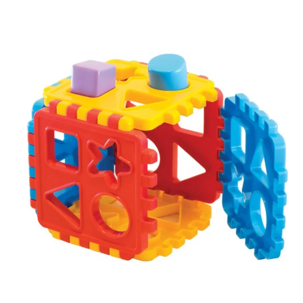 Shaped 18 Piece Puzzle Baby Fun Playtime Triangle Square Circle Star Four Colorful 2023 Toys Category Award Winner