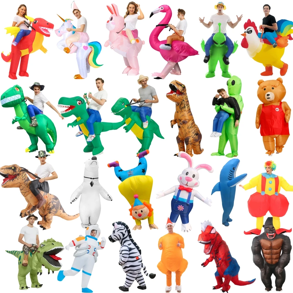 Domestic day halo one-day Cosplay costume air suit dinosaur clothes doll decal balloon clothes graduation photo concept