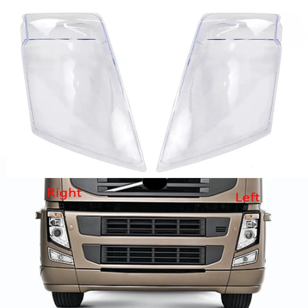 

Крышка фары для Volvo FH13 FH16 FM500 FH500, Прозрачный Абажур для грузовика, Защитное стекло для фары