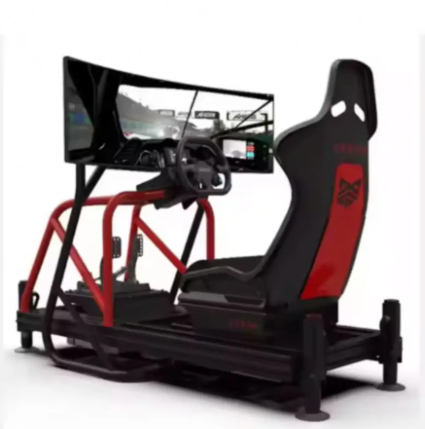 Best Deal 100% New Original Sealed Stainless Steel Racing Game Machine Simullator W/Delivery