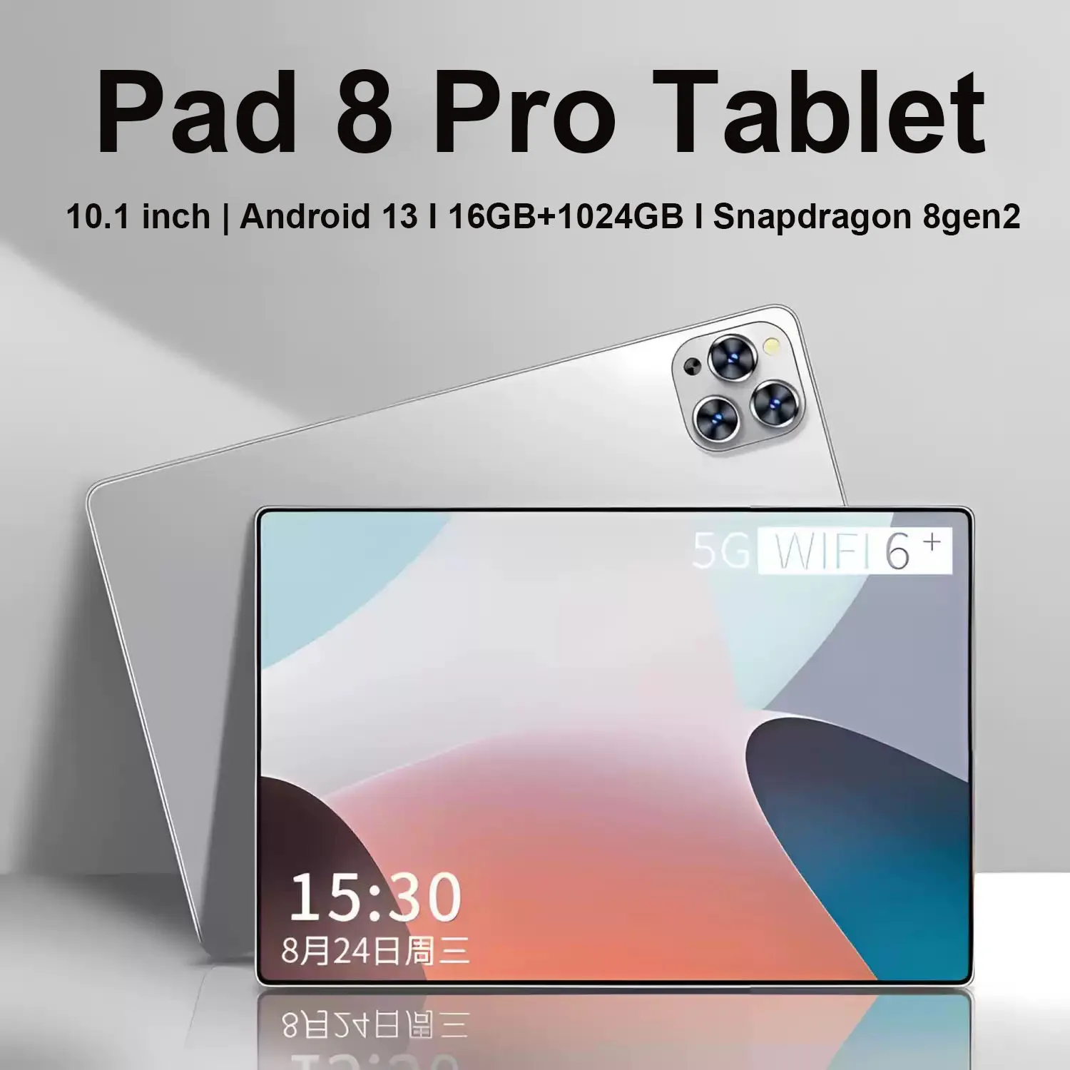 

Original Tablet Pad 8 Pro 10.1 inch Android 13 Snapdragon 8gen2 Global 16GB+1024GB 10000mah 5G Dual SIM WIFI HD Full Screen