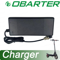 Original 48V 1.7A Charger 3-Pin Suit For Obarter X1 X3 48V  Electric Scooter EU Chargers Parts