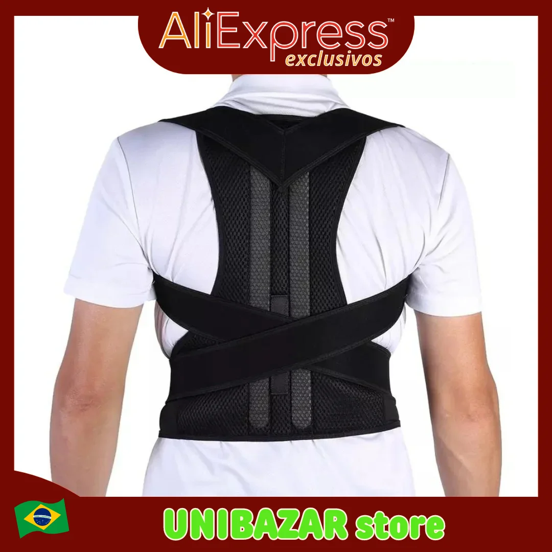 Back Posture Corrector Shoulder Support Upper and Lower Back Belt Pain Relief Improve Spine