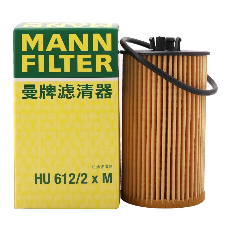 Engine Oil Filter Replaces HU612/2xM MANN-FILTER Metal Free for Opel Fiat Chevrolet Saab Suzuki