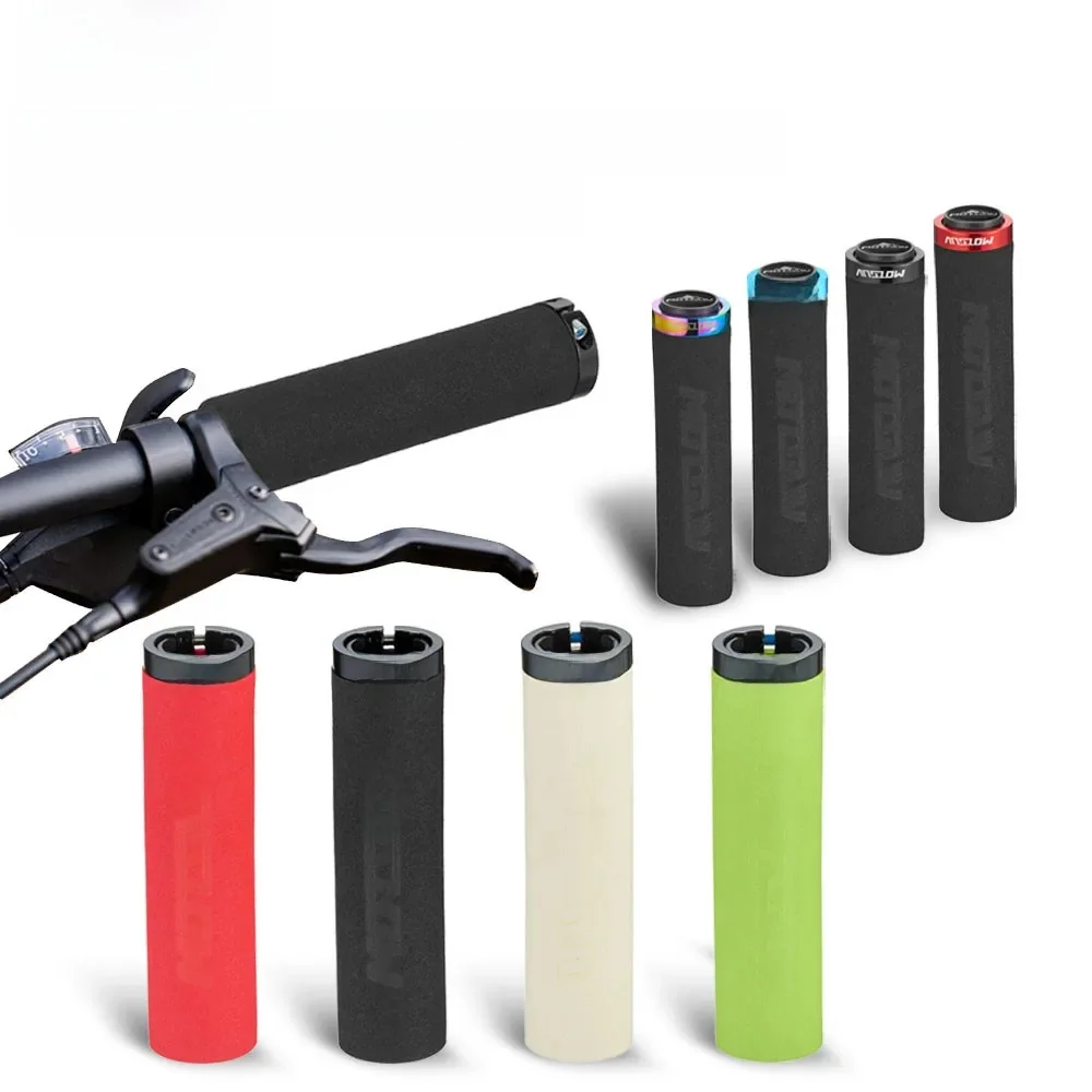 AliExpress MOTSUV MTB Bike Grips Cuffs Soft Bicycle Handlebar Cover Comfortable Sponge Mountain Bike Handles Bar Cuff Cycling Accessories