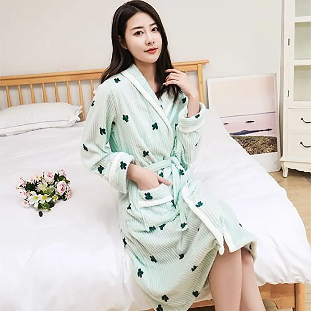 극세사 가운 호텔 목욕가운 샤워 커플 샤워가운 로브