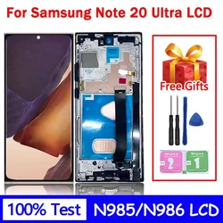 TFT Screen For Samsung Note 20 Ultra N986B N985 N985F Display Note20 Ultra 5G SM-N986F LCD Touch Screen With Frame