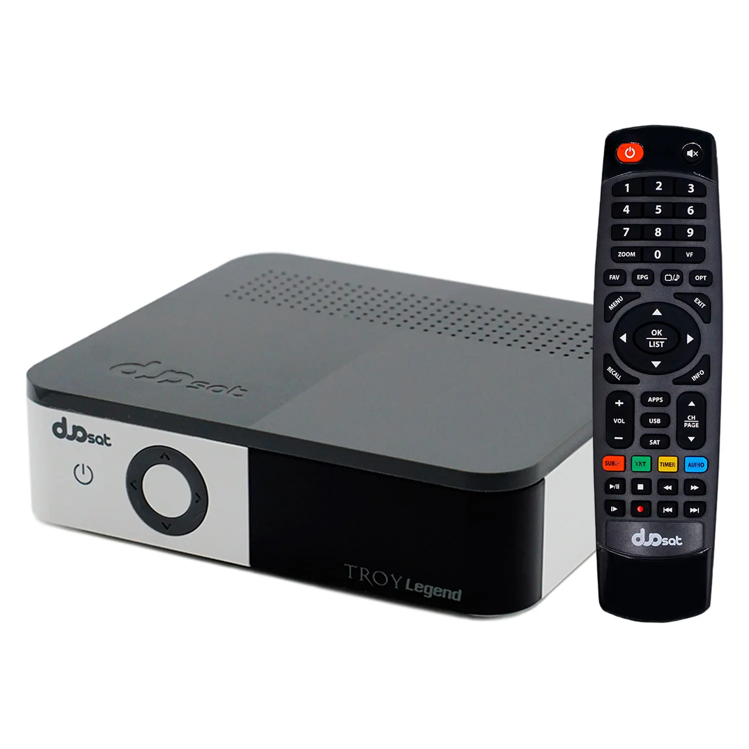 مستقبلات Duosat Troy Legend Full HD Wi-Fi - Cinza