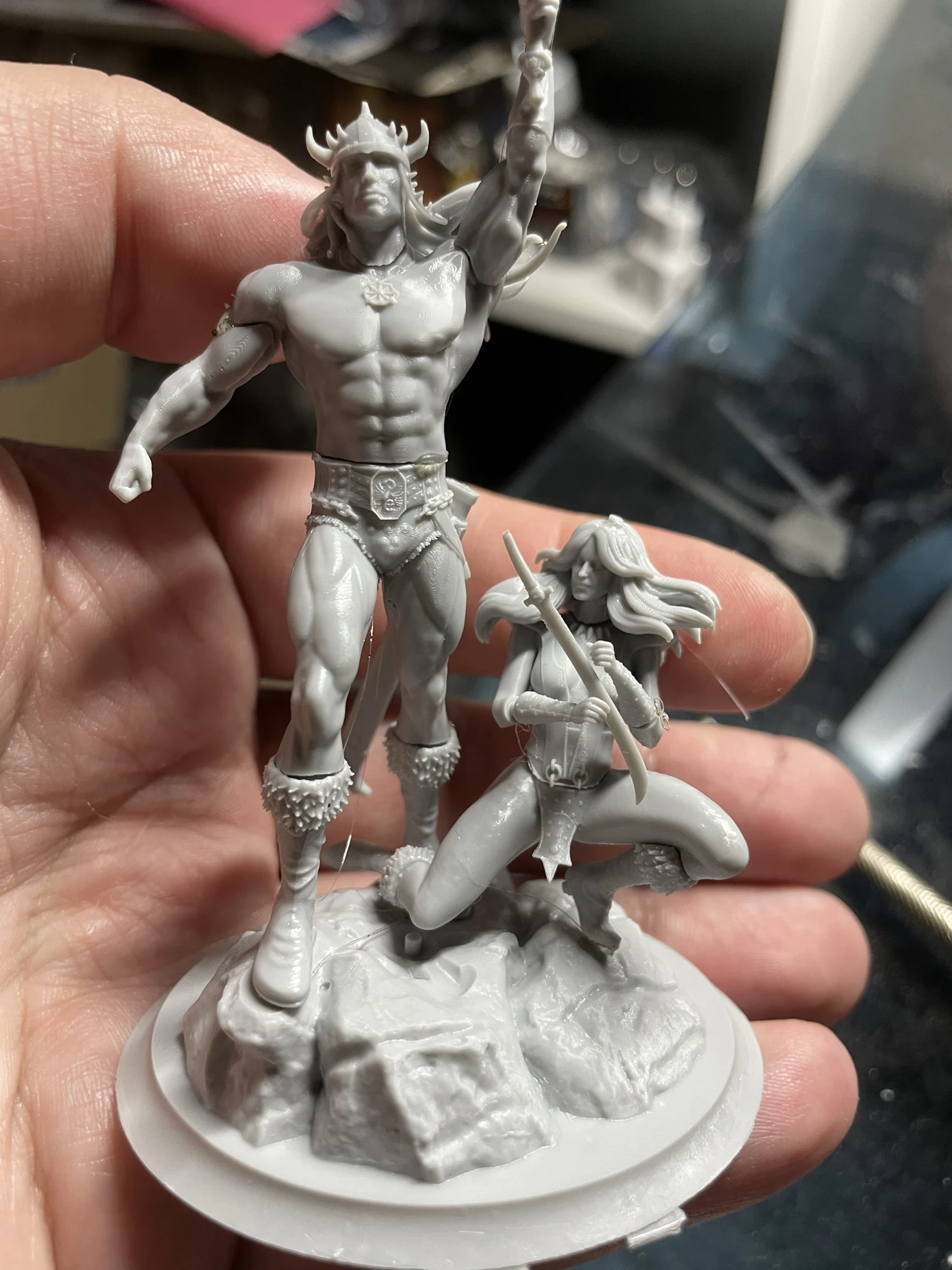 Buyer photo of this resin kit