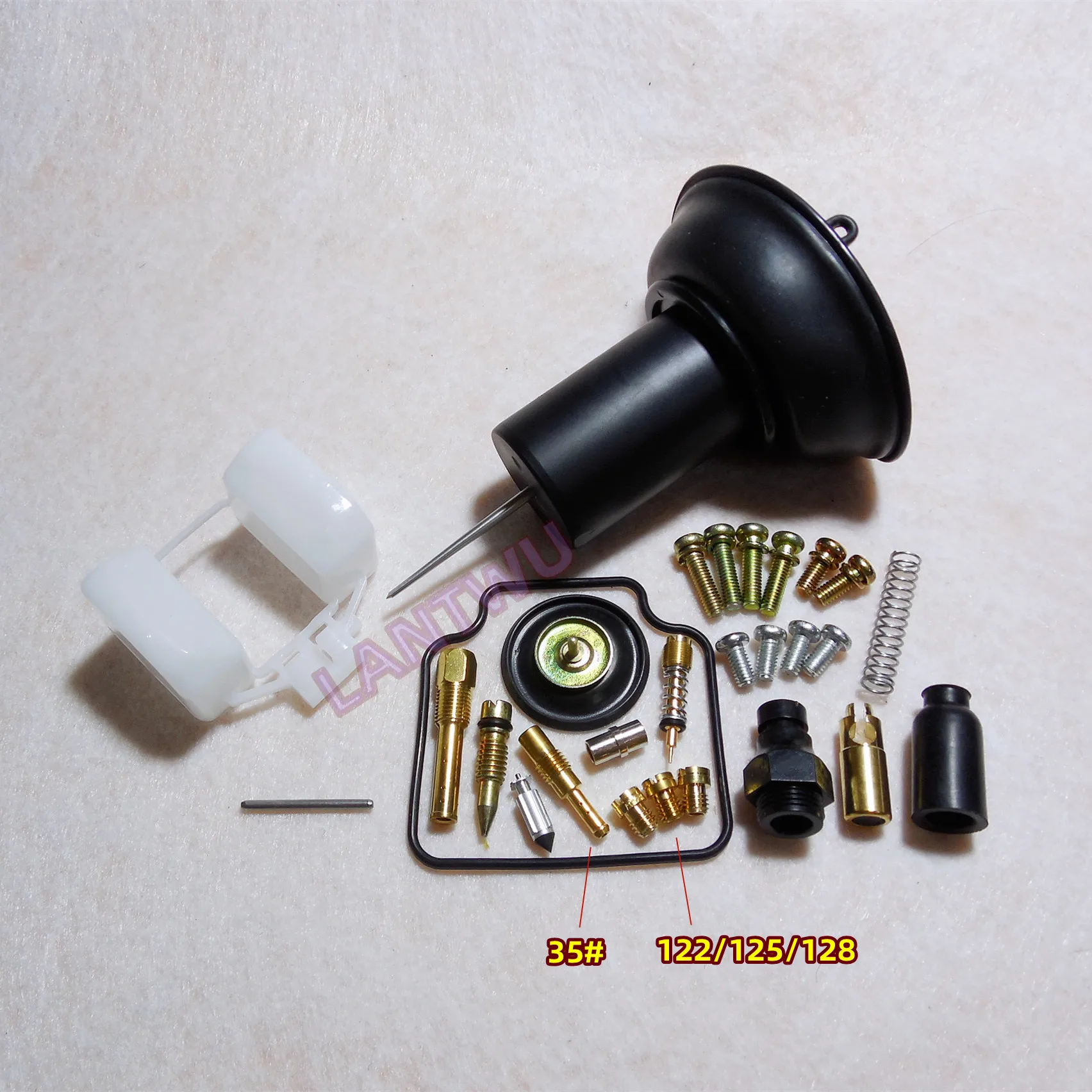 

For Honda CBX250 Enhanced version Twister cylinder Motorbike VE07 carburetor repair kit Kit with 29.9MM vacuum diaphragm plunger