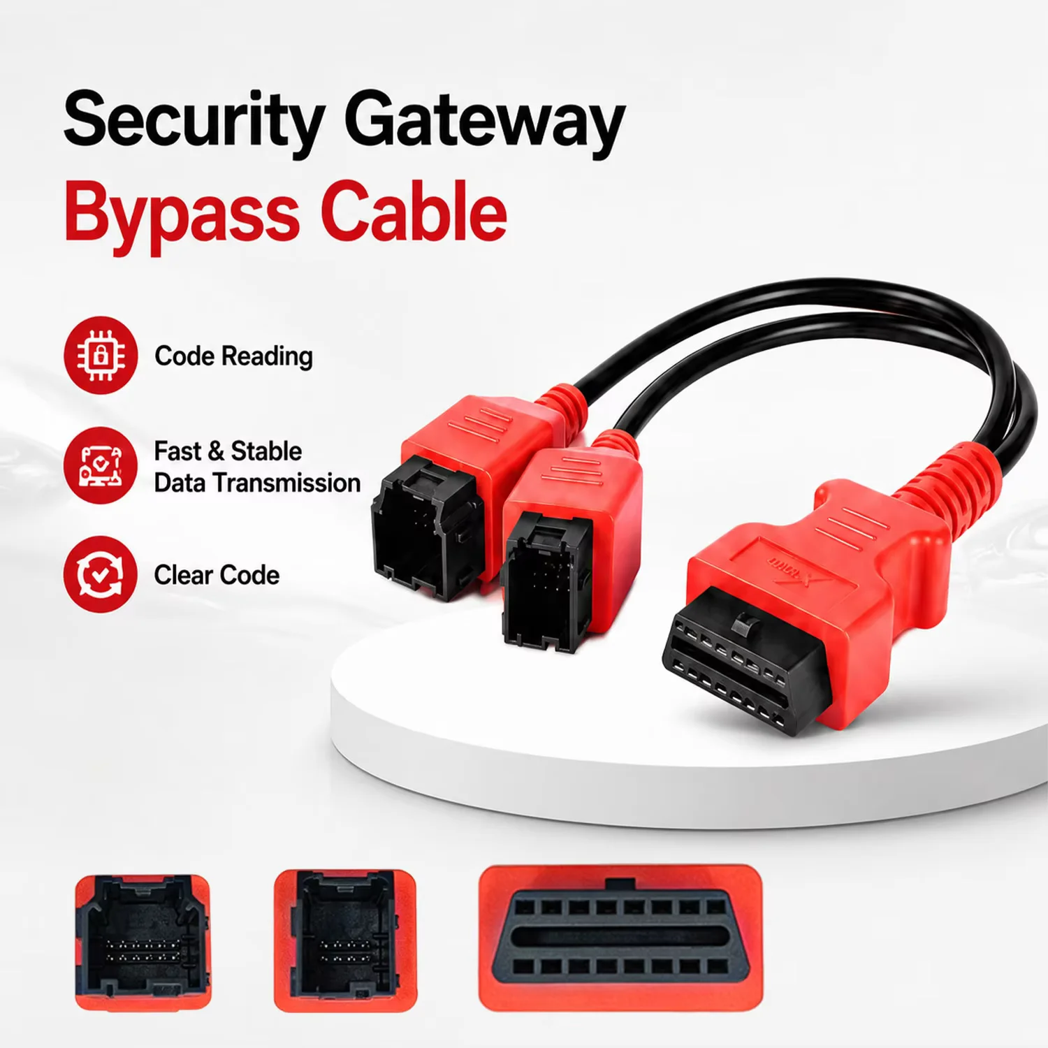 12+8 Cable Adaptor for Chrysler Programming Cable Connector for Autel DS808 Maxisys Main Test Cable for Autel DS808 Maxisys