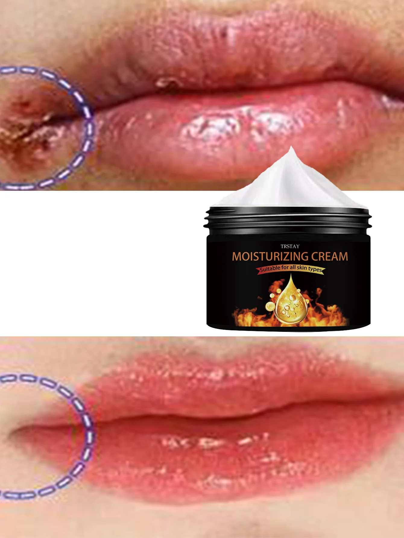 Hydrating Lip Balm Deep Nourishment Cream for Softening Lips Anti Dryness Care Treatment Moisturizing Lip Care Essential Long La - Image 6