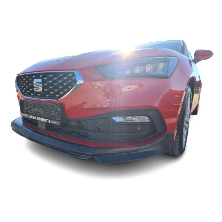 For Seat Leon Mk4 2020 2021 2022 Models Fr Style Lip  Abt Style Prefix (plastic) - Body Kit Chrome Accessory Spoiler Protector