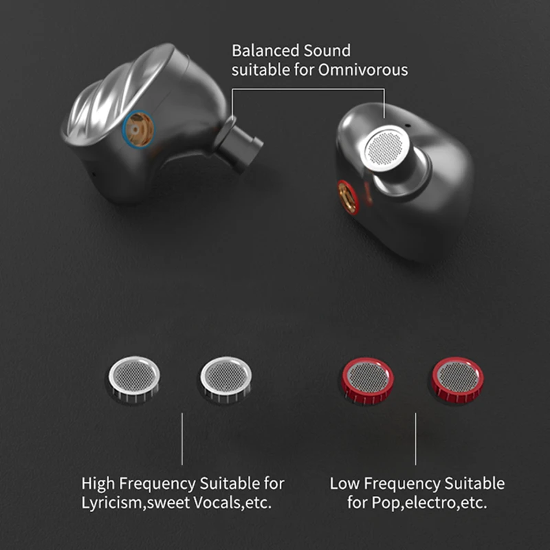 BGVP NS9 7BA + 2DD Đơn Vị Điều Khiển Tai Nghe Nhét Tai Có Dây HiFi Màn Hình Tai Nghe Thể Thao Game Thủ Tai Nghe Nhét Tai Có MMCX Giao Diện Có Thể Điều Chỉnh âm Thanh