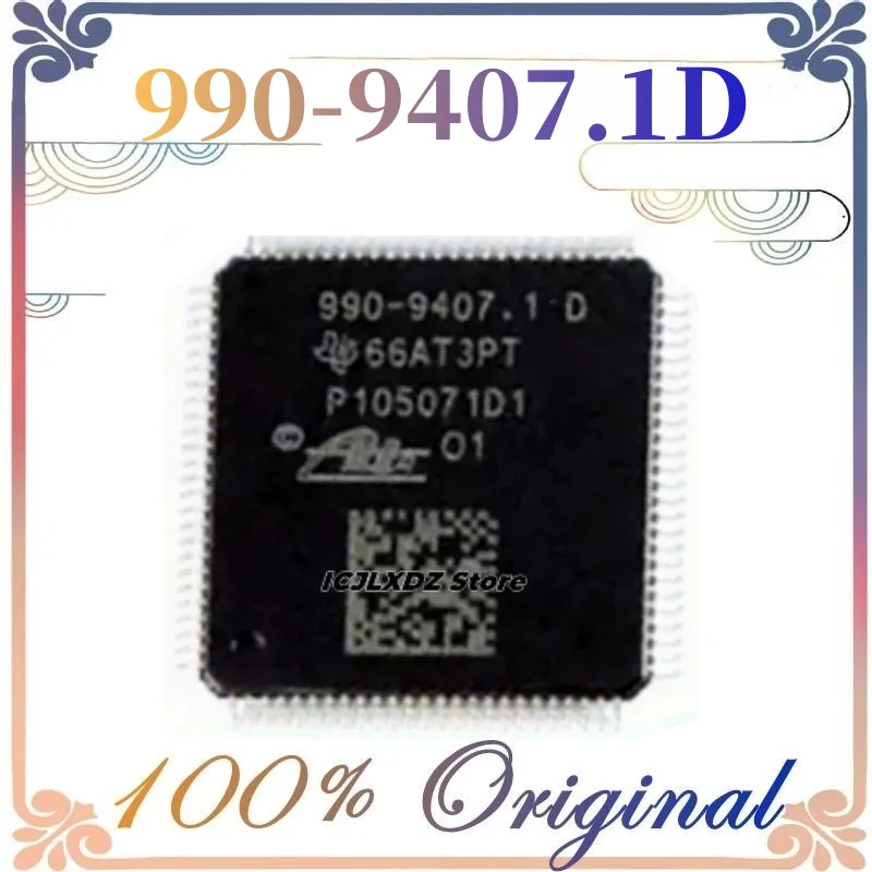 1pcs/lot New Original 990-9407.1D P105071D1 QFP100 Car ABS pump computer board CPU chip IC for Ford Focus In Stock