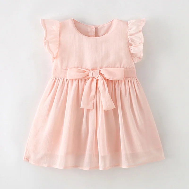 

Brand Quality 100% Woven Cotton Baby Girl Clothes Casual Summer Casual Children Clothing Kids A-LINE One-piece Dresses for Girls