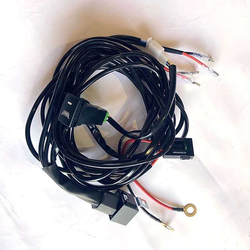 Car LED Spot Lights Eletrict Electrical Appliances Switch With Cable For 2019 2020 2021 2022 Suzuki Jimny Jb74w JB64 Accessories
