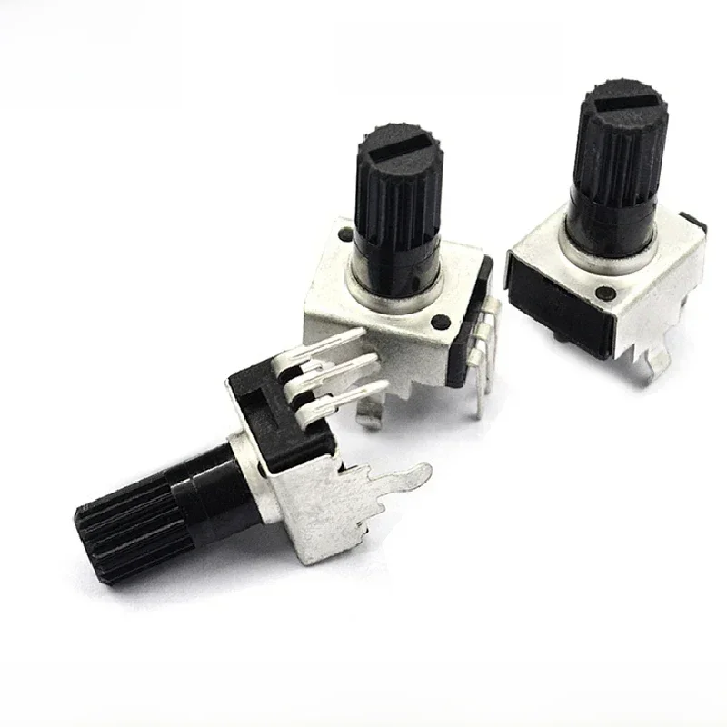 20PCS Einstellbare Widerstand Potentiometer RV09 1K 2K 5K 10K 20K 50K 100K 102 202 502 103 203 503 Vertikale 12,5mm Griff Länge