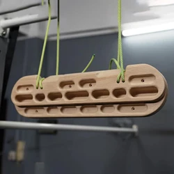 Climbing Fingerboard Climbing Hangboard Rock Climbing Training Hand Wrist and Forearm Strengthener for Athletes Indoor Outdoor